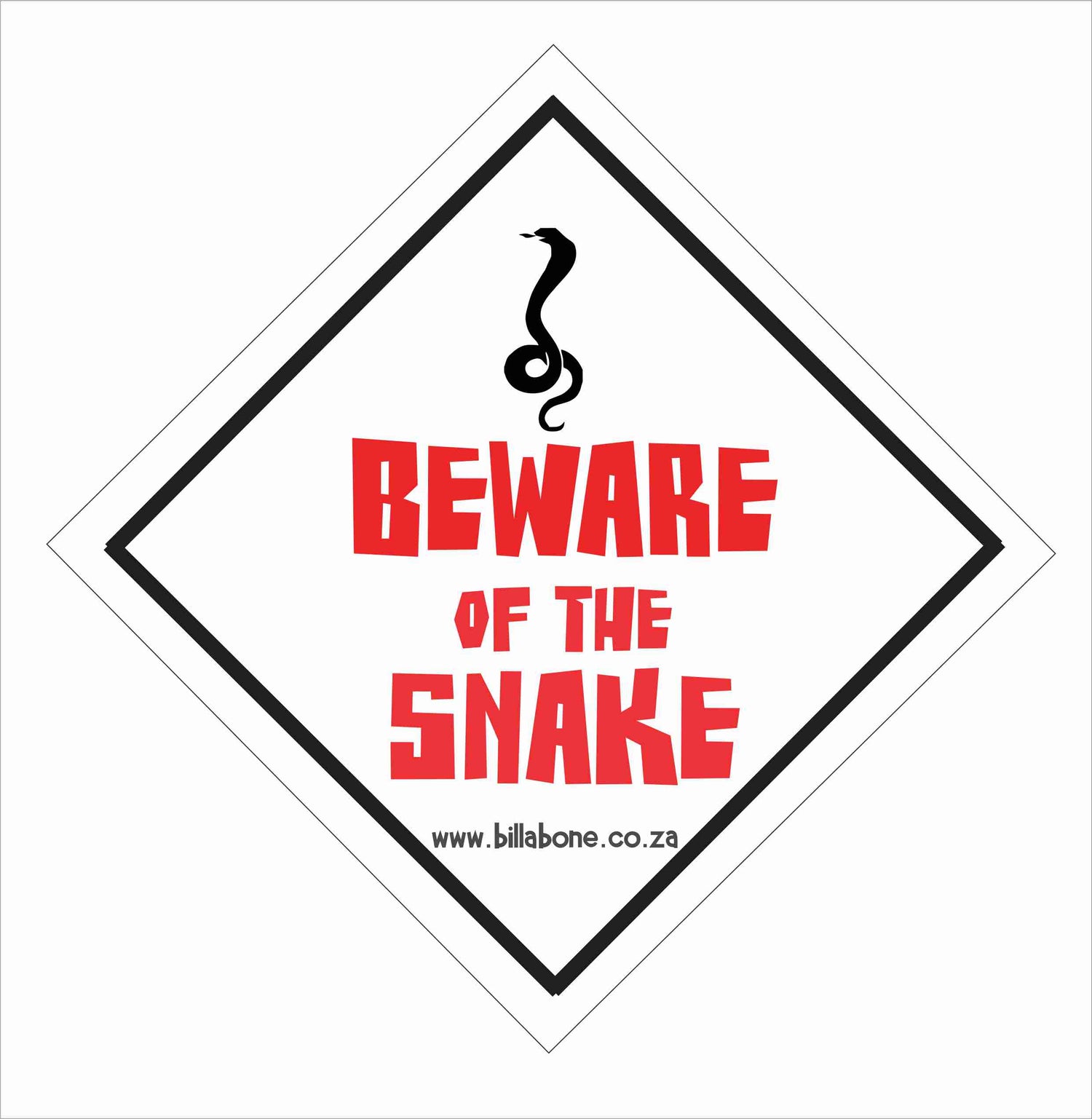 Rat & Snake Signs & Stickers