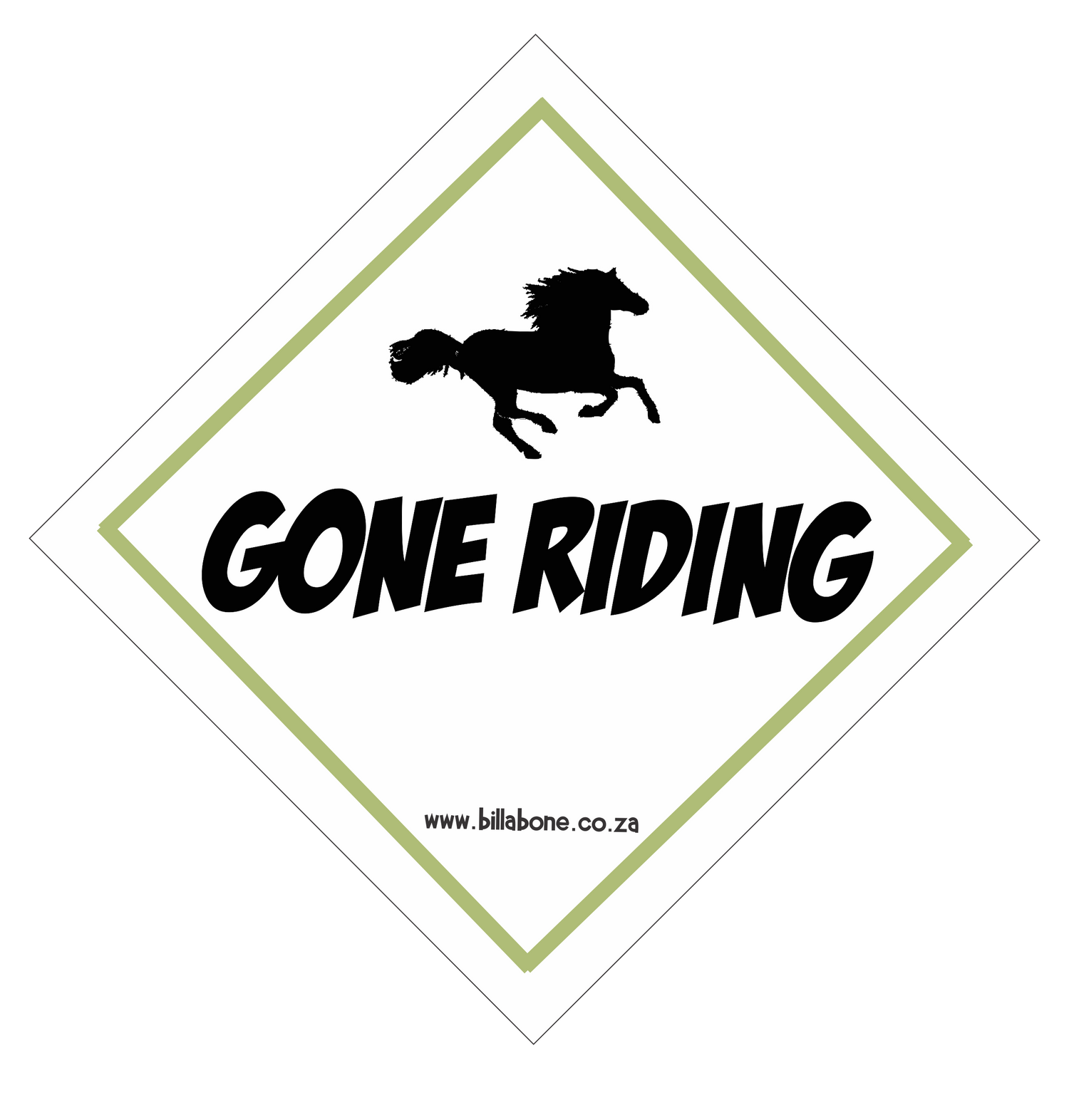 Horse Signs or Stickers