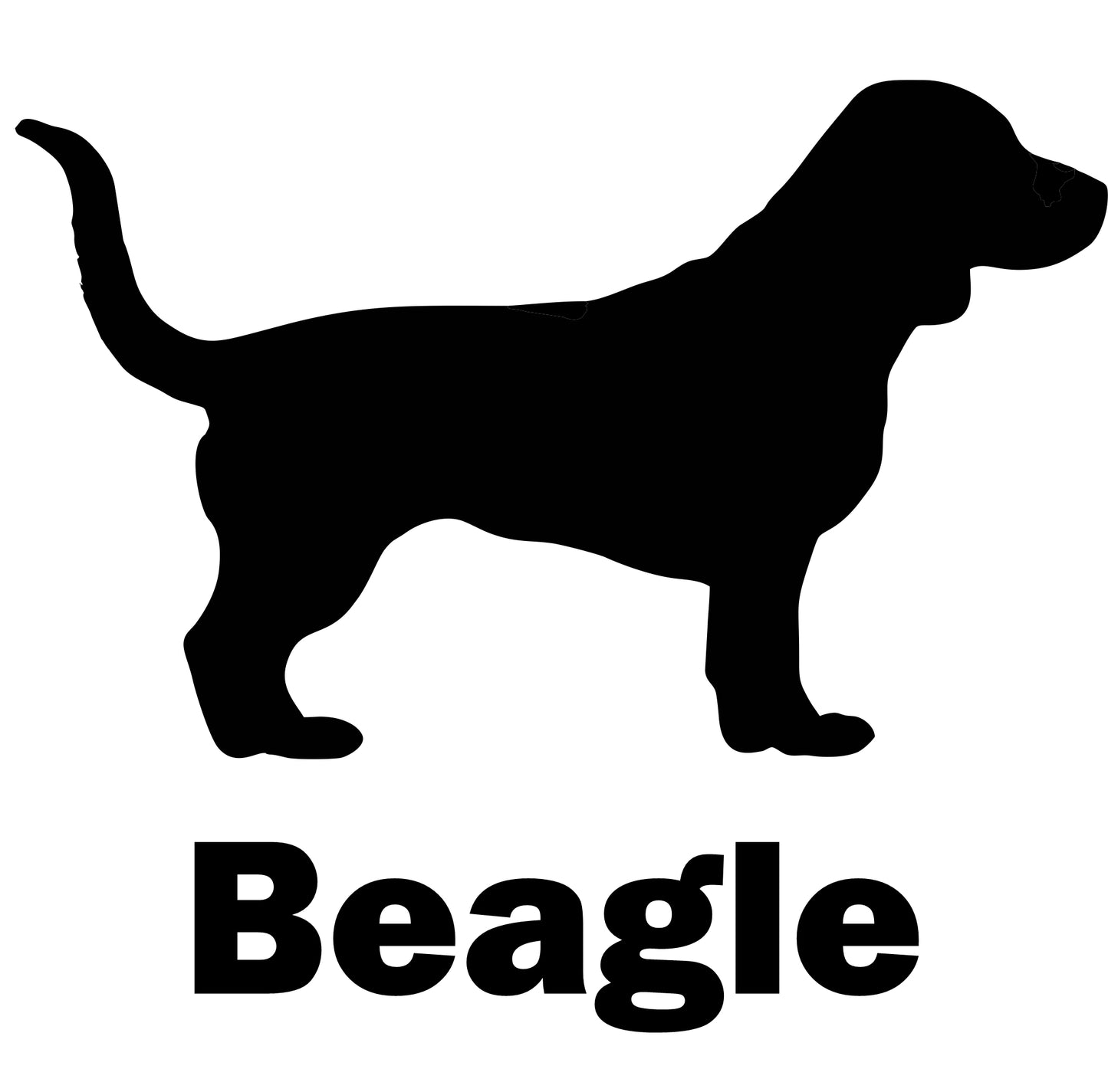 Beagle Sticker