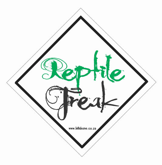 Reptile Freak Car Sign or Sticker - Billabone